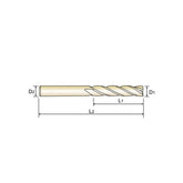 4 Flute Long Length Carbide X-Power Pro End Mills GM817 Series Plain Shank